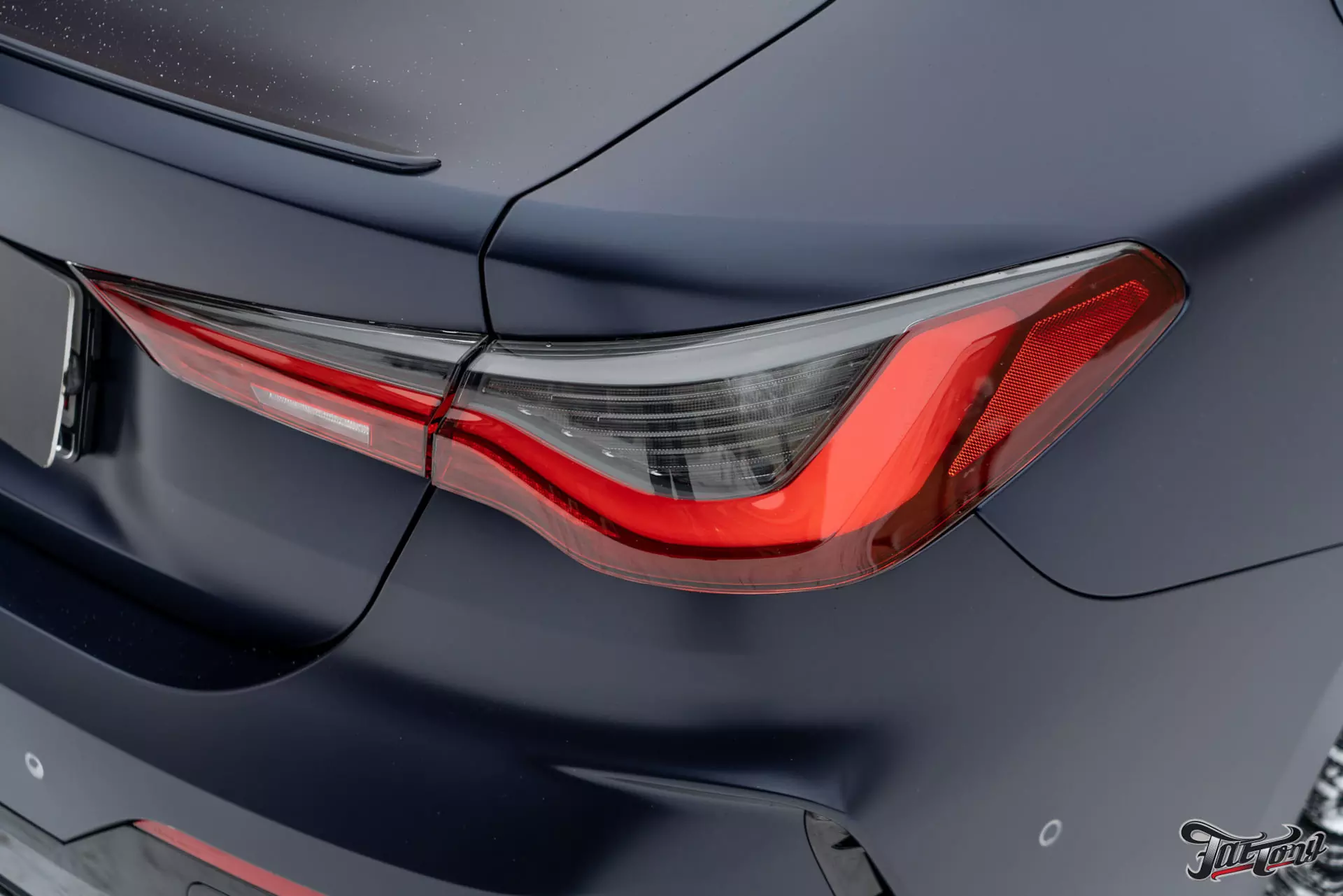 BMW 440i. Оклейка в матовый полиуретан